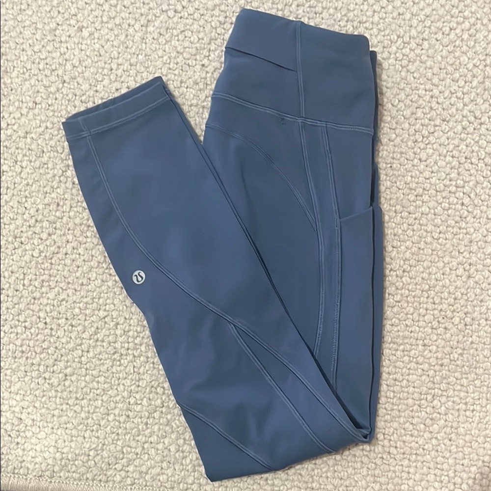 Lululemon Iron Blue Leggings